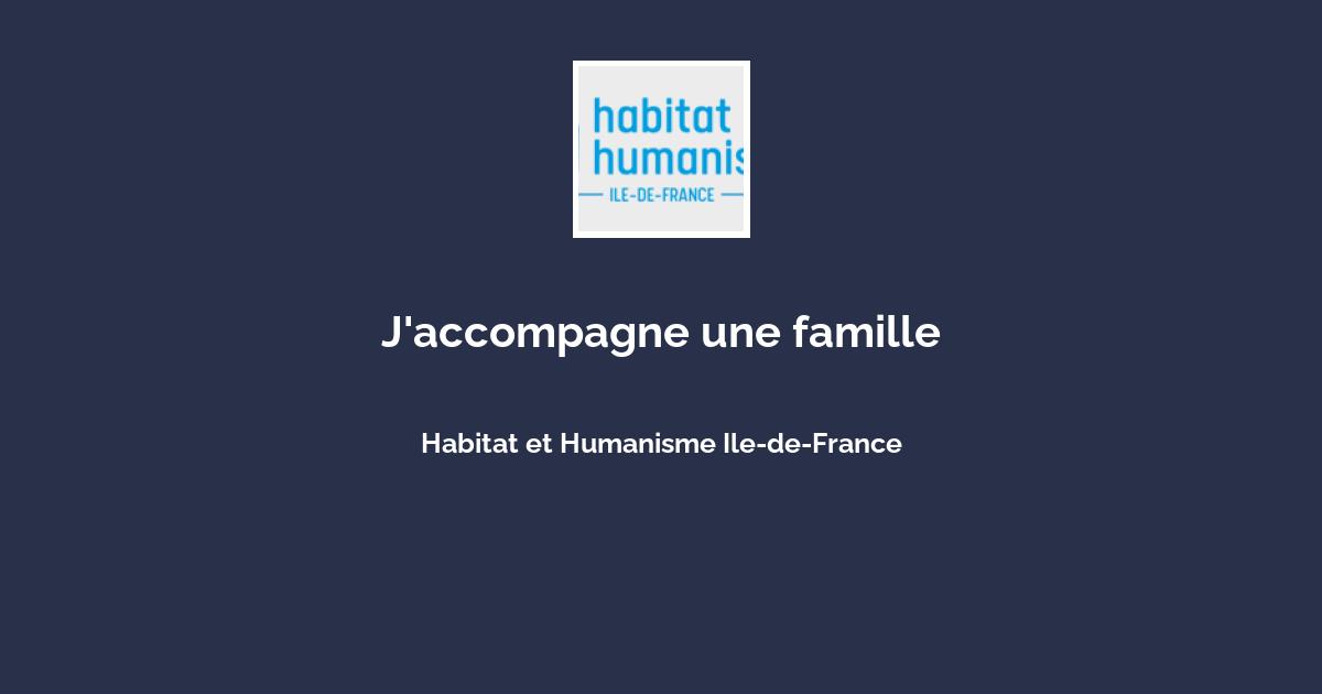 J Accompagne Une Famille Avec Habitat Et Humanisme Ile De France